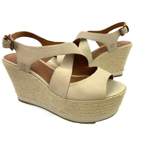 LUCKY BRAND 'Hacienda' Wedge Espadrille Sandals - Picture 6 of 11
